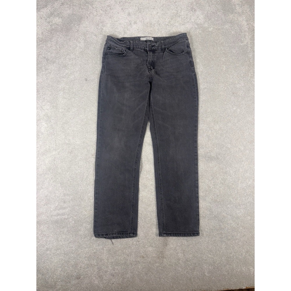 womens kancan black washed‎ staight leg jeans 9/28